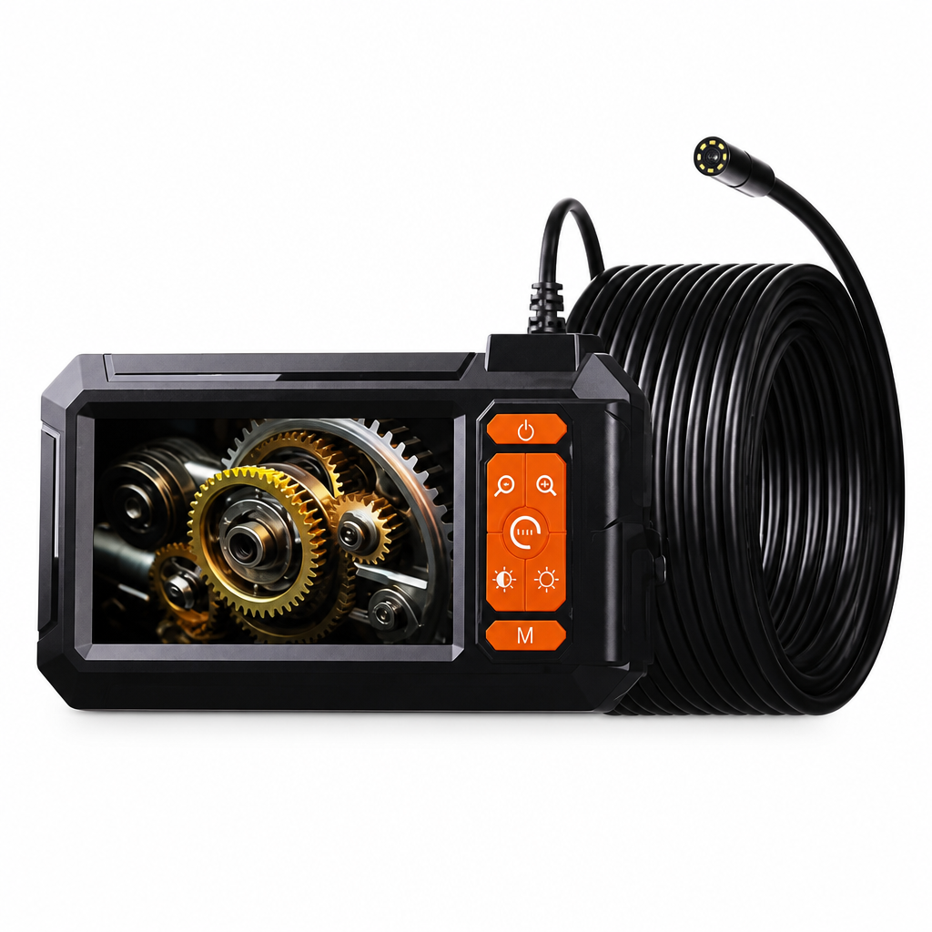 Inspection Camera 4.3 Inch Ips Screen 8MM Lens 1080p with 2600MAH Battery