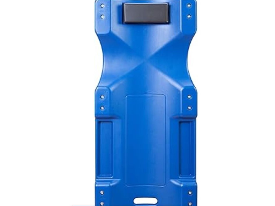 JG20375423 Car Repair Laying Board With Wheels 1M Length - Blue
