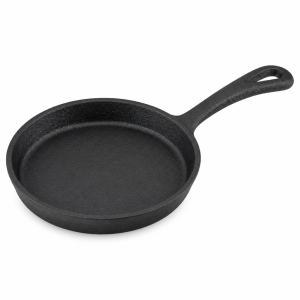 Pre Seasoned Cast Iron Skillet 20CM for All Stovetops and Grills