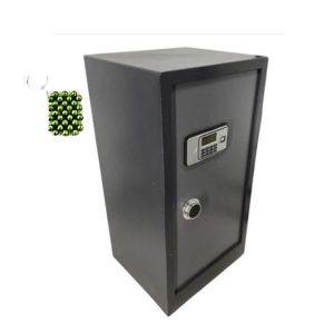Large Digital Safe with Wheels And Keyholder