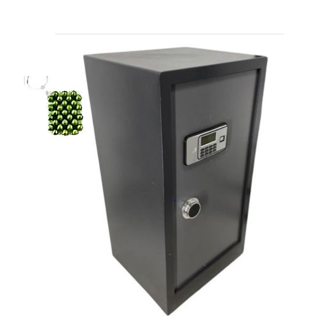 Large Digital Safe with Wheels And Keyholder