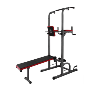 Multifunctional Fitness Workout Station - Adjustable Power Tower