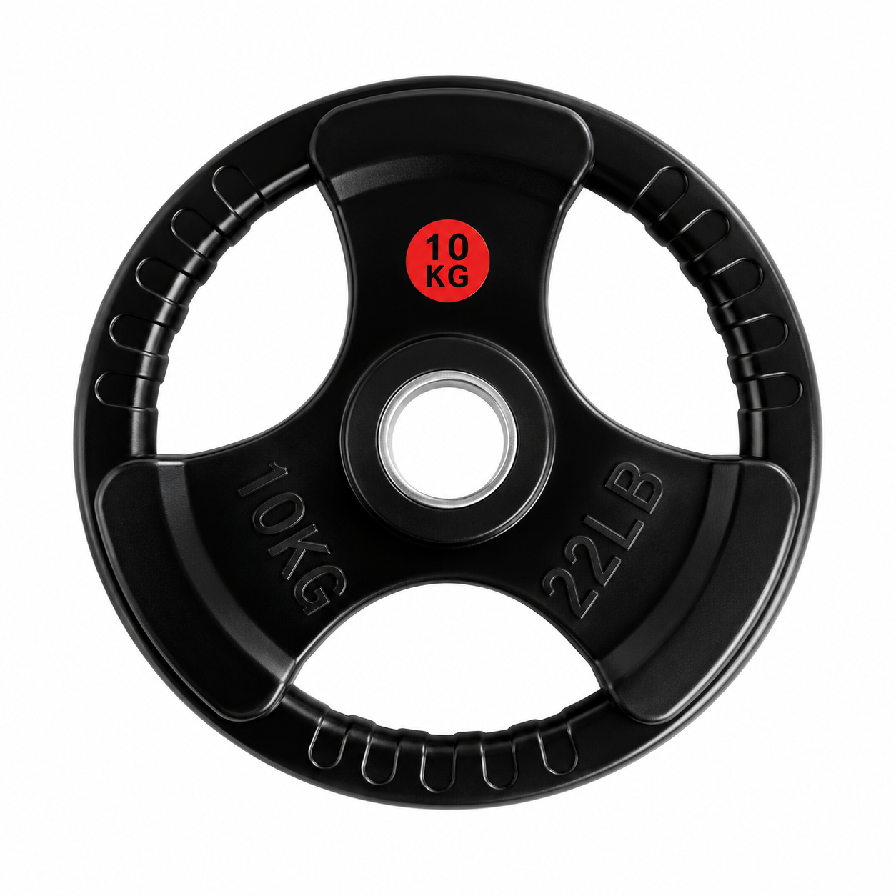 10kg Grip Rubber Barbell Weights Plate