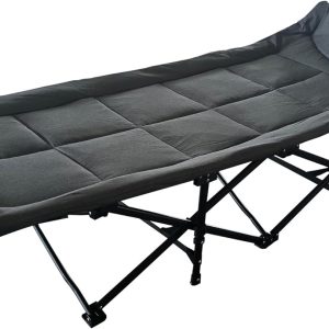 Ergonomic 10-Foot Outdoor Camping Stretcher Bed - Heavy-Duty Camp Bed