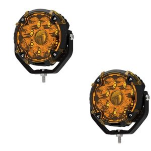 F55PRO Pair AmberCore Vortex 7" LED Work Light