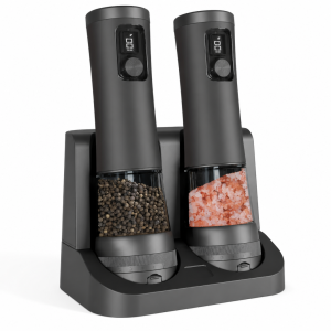 Electric Salt and Pepper Grinder Set 15 Piece Set for Seasoning