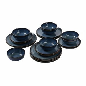 16-piece Reactive Glaze Dinnerware Set