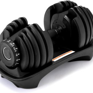 Expees - 24kg Adjustable Dumbbell Pair - Home Gym - Black