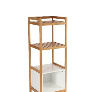 Bamboo Bathroom Tier Shelf