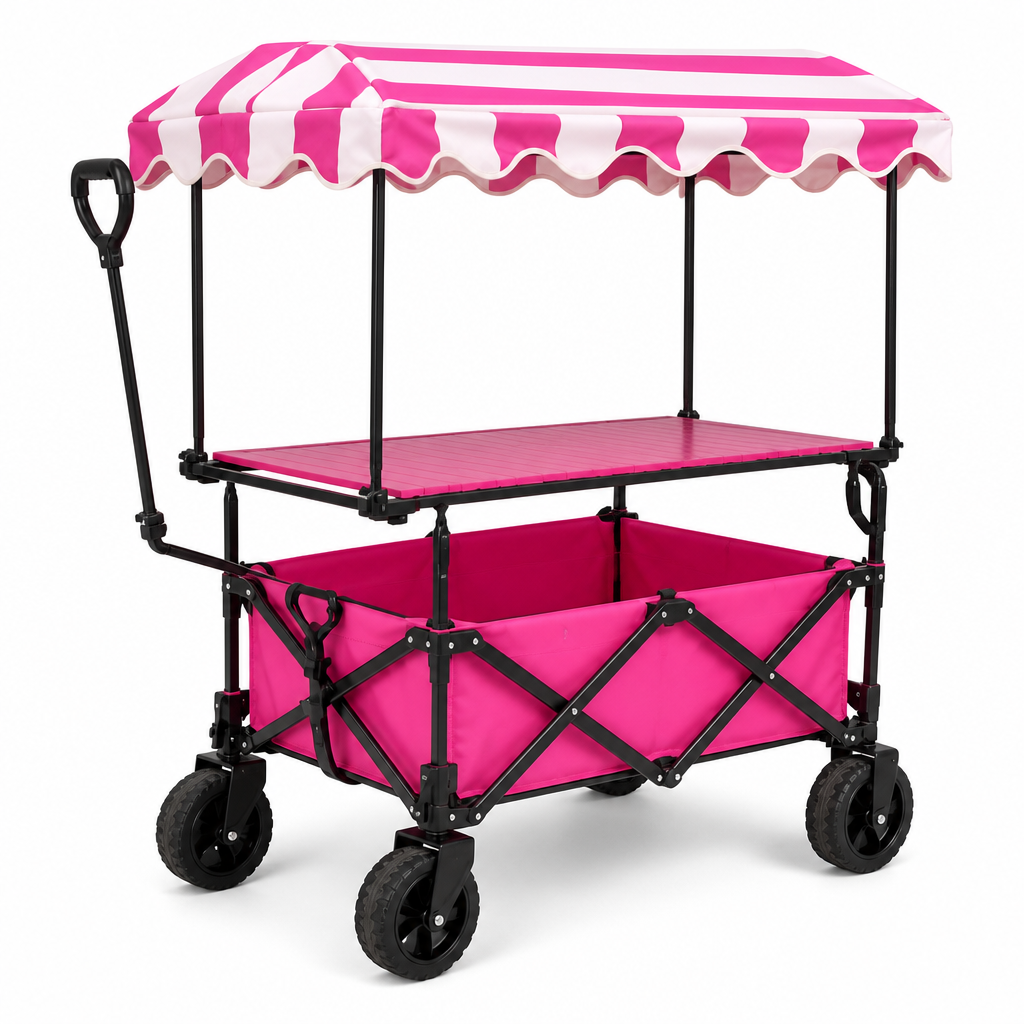 Utility Cart for Kitchen Storage Foldable Design