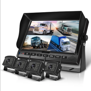 4pcs Wireless CCTV Security Surveillance Cameras And Monitor