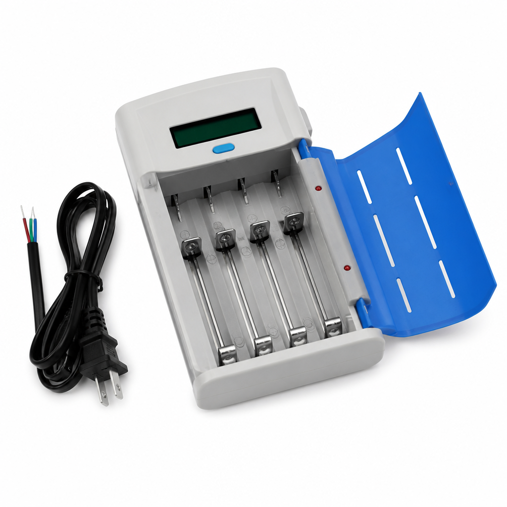 Battery Charger 9V with Rechargeable