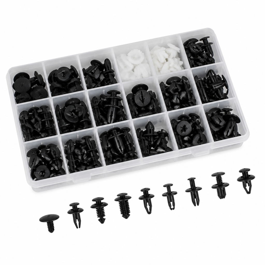 Retainer Clips Kit 415-piece Auto Body Kit for Compact Design