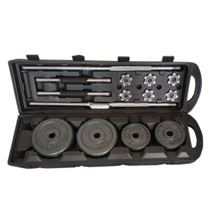 Perfect 50kg Cast Iron Weight Set and Dumbbell Set