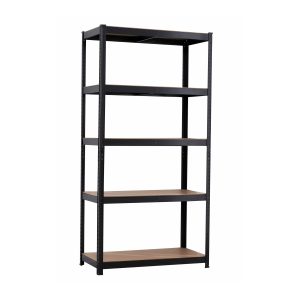 Titan Rack - 5 Tier Shelving - 90 x 45 x 180 CM - Black