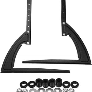 HQ-007 Adjustable Metal Pedestal TV Bracket Stand Legs 26-37 Inch