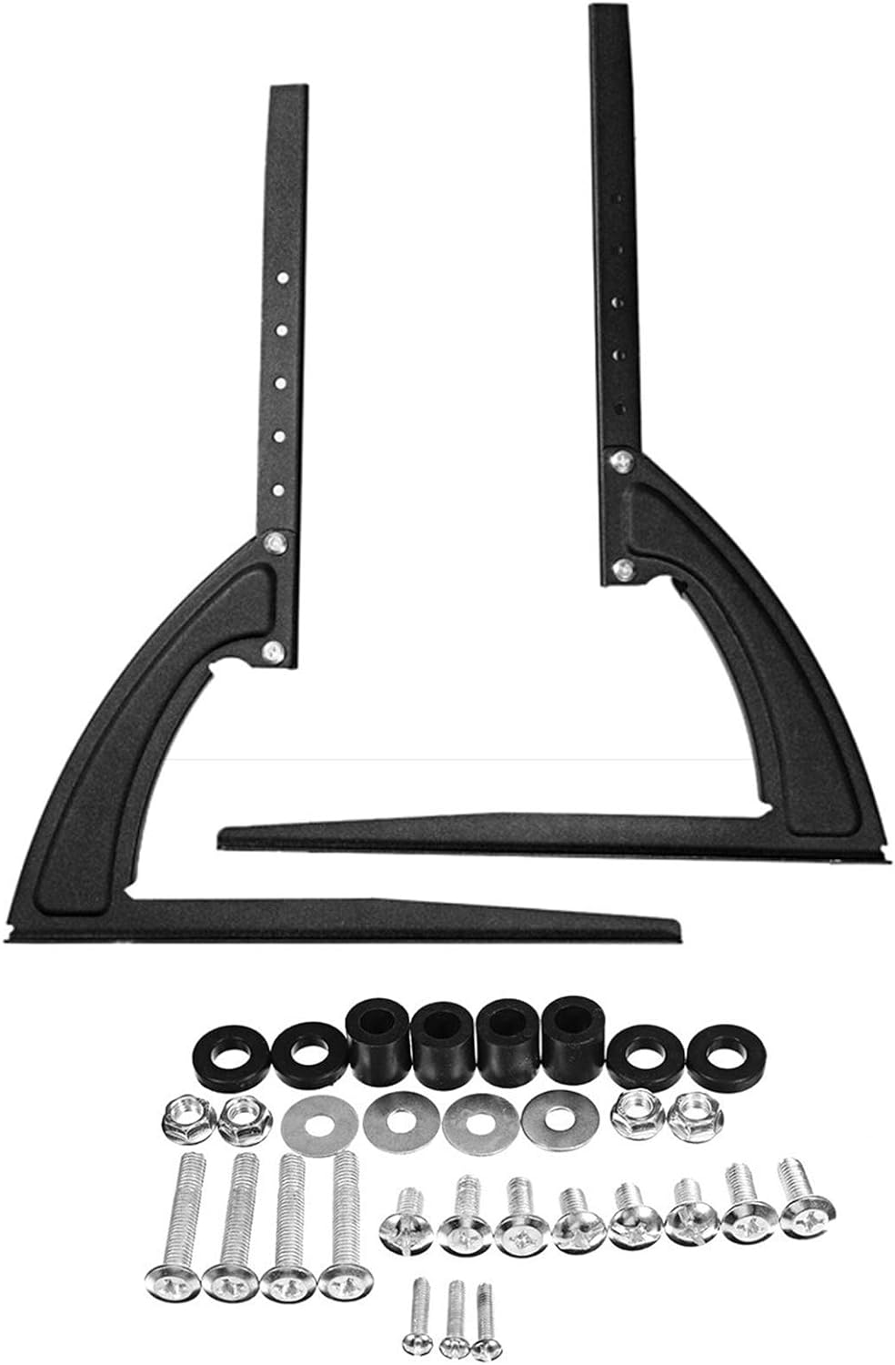 HQ-007 Adjustable Metal Pedestal TV Bracket Stand Legs 26-37 Inch