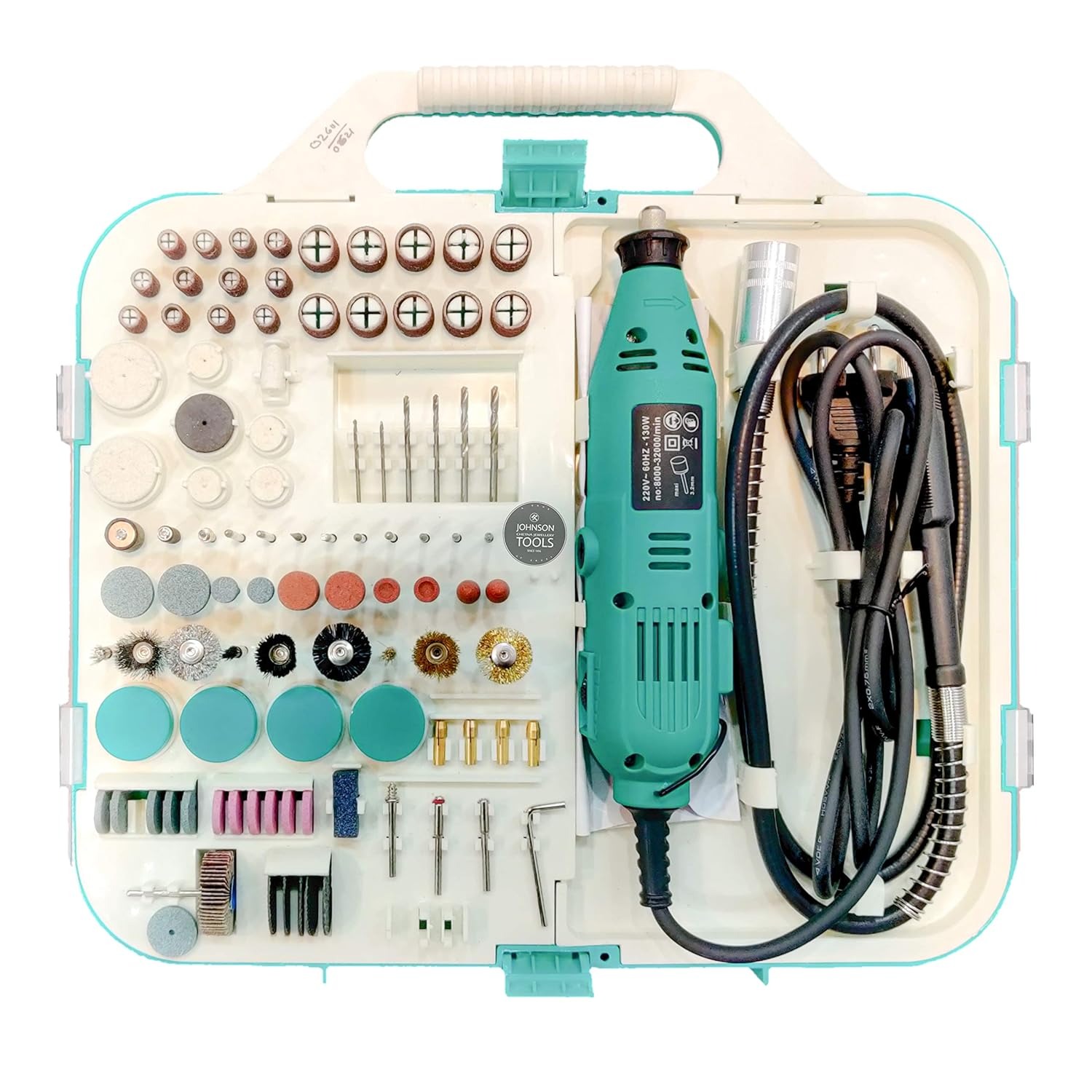 138 Pieces Mini Rotary Drill Grinder All in One Set