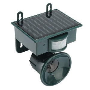 Ultrasonic Solar Powered Bird Repeller Pest Control Q-N97