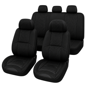 Polyester Seat Covers - Universal Fit - 5-Piece Set