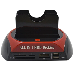 All-in-One Dual Hard Drive Docking Station for SATA/IDE