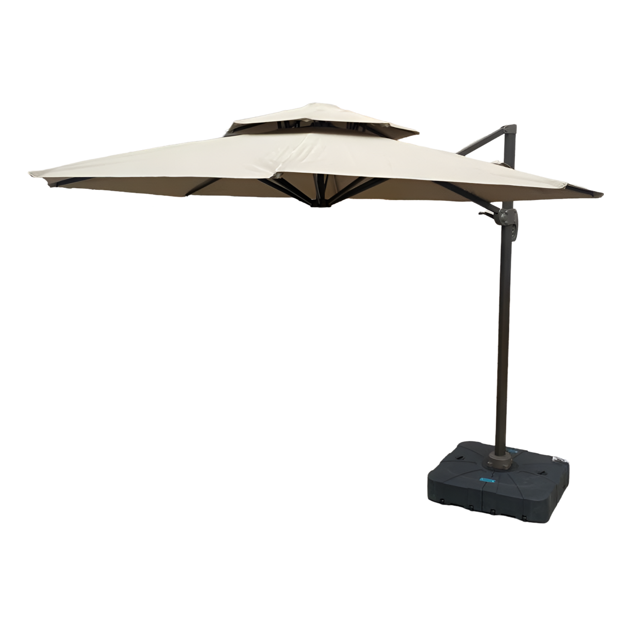 3m 360-Degree Waterproof And UV Resistant Patio Umbrella Cover With Base