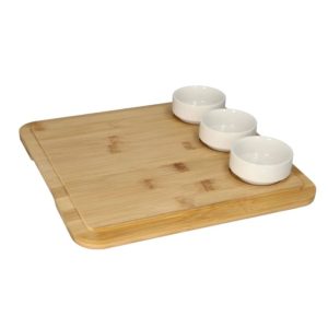CZT40-02-Serving Board & Bowls-Set 4 Piece