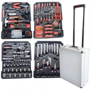 Household Car Repair Box Hand Tool Set Socket Wrench Tool Set