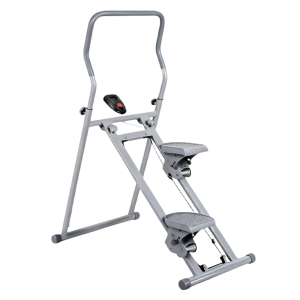 Foldable Vertical Stepper Climber Machine for Total Body Home Cardio