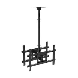 Double Panel Ceiling Mount TV Bracket For 32-65 Inc Screens