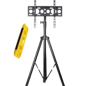 Adjustable 94-154 cm Tripod TV Stand with Magnetic Level for 26-60 TVs