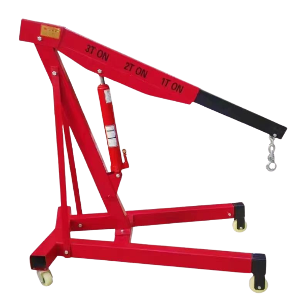 Hydraulic Engine Crane - 3-Ton Folding Shop Hoist