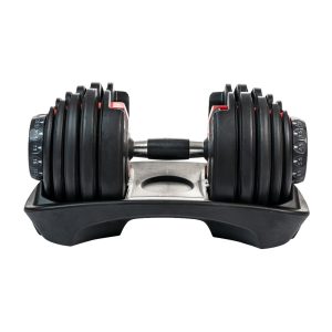 24KG Adjustable Dumbbell- Multi Weight Dial System Home Gym Workout Set