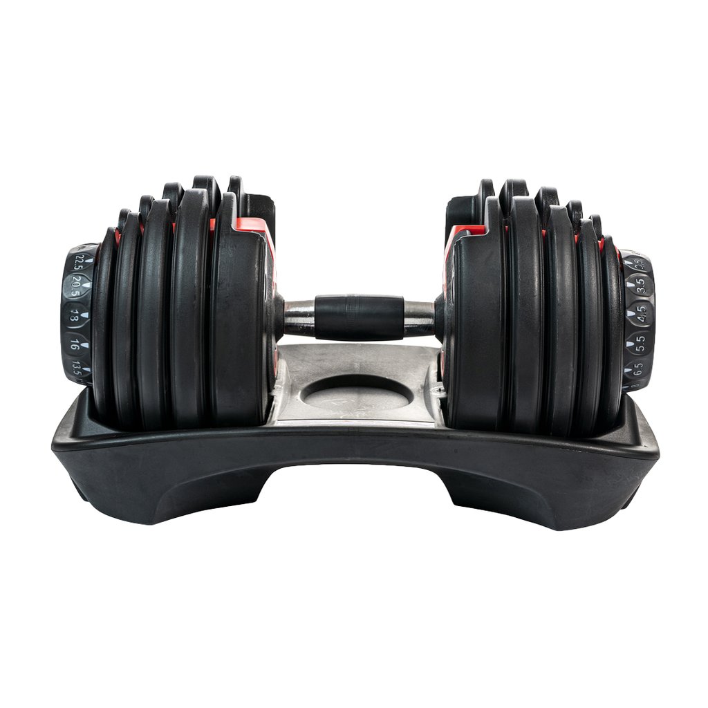 24KG Adjustable Dumbbell- Multi Weight Dial System Home Gym Workout Set