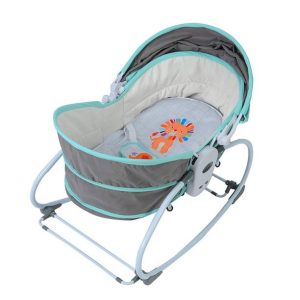 5-in-1 Rocking Bounce Chair with Removable Bassinet