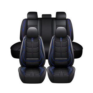 Full Set Universal PU Leather Anti-Slip Car Seat Covers