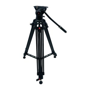 Pro-Grade Camera Tripod - Heavy Duty with Fluid Motion