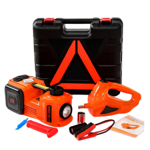 5T Electric Jack + Air Pump - 12V, LED Socket