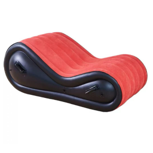 VC Saddle Magic Inflatable Sofa, Flirting Assistant Inflatable Bed (Red)