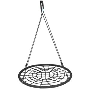 SwingWeb Heavy-Duty Round Swing for Kids - Adjustable, Weather-Resistant