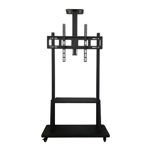 60 To 100 Inch TV Trolley Stand With Shelves 1800S