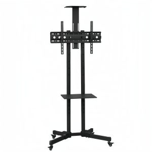Moible TV Mount Stand Cart Trolley with Wheels Movable TV Stand TV Mount