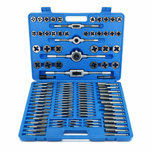 Metric Tap Die Set - 110-Piece, Hard Case