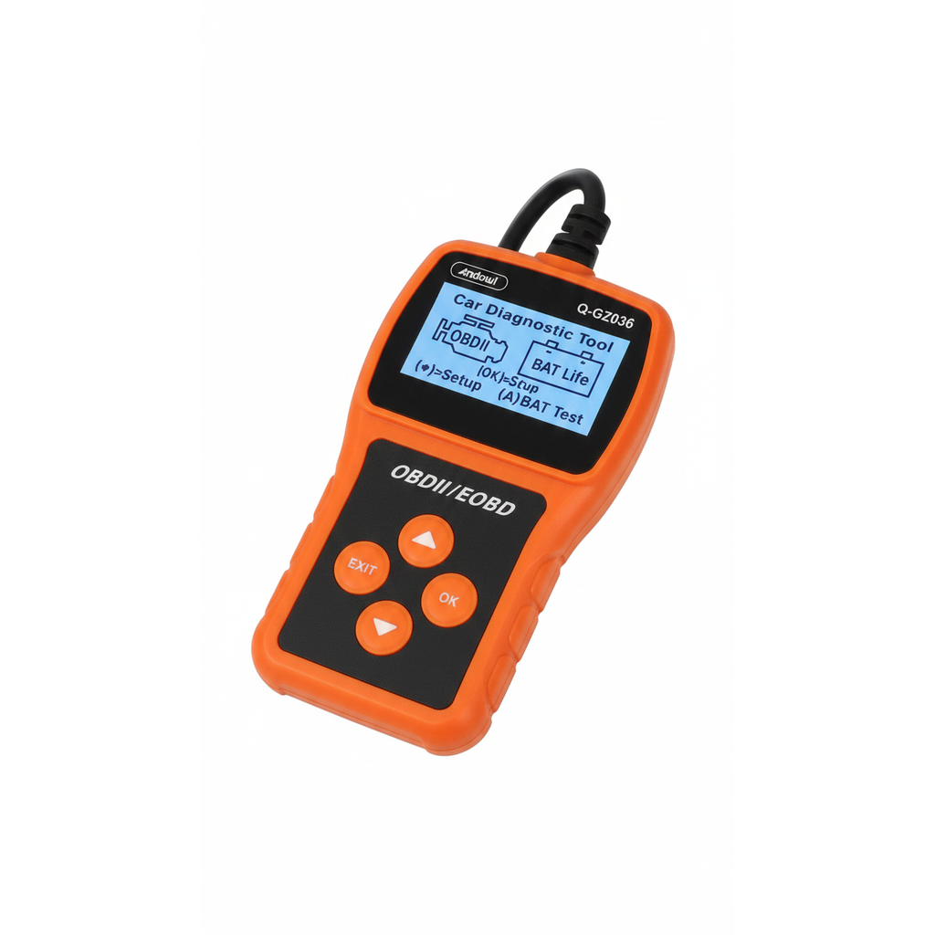 Obdii Eobd Scanner with Live Data Graphing Reads Clears Trouble Codes