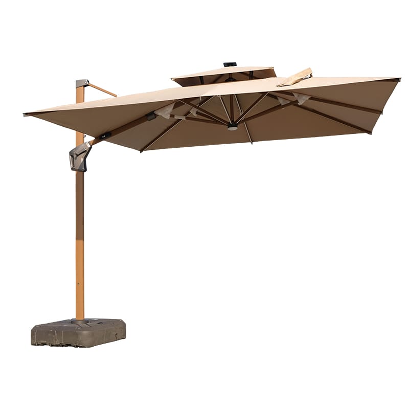 Luxury Gora Cantilever Umbrella For Patio
