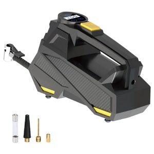 Tire Inflator with LED Light for Cars, Bikes, Trucks, Inflatables