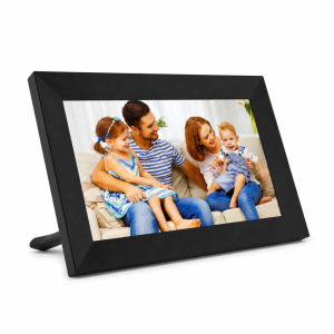 Digital Photo Frame with Ips Touchscreen Frameo APP for Photo Sharing