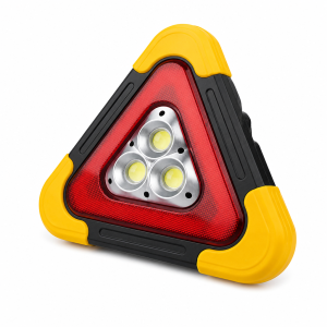 Floodlight Red Warning Light for Outdoor Use USB Solar Rechargeable 2000MAH
