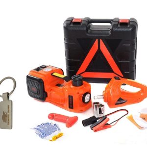 4 in 1 Electric Jack Air Pump Electric Wrench With TIT Keychain