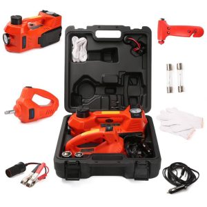 4 in 1 Electric Jack Air Pump with Electric Wrench